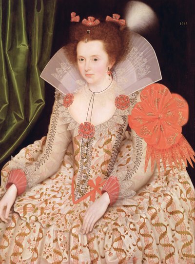 Princess Elizabeth, daughter of James I by Marcus Gheeraerts